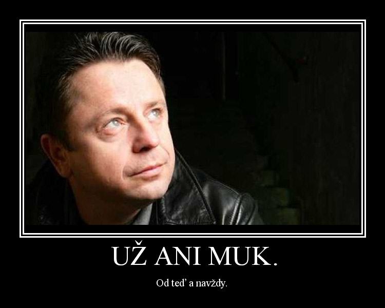 Obrázek demotivator Muk