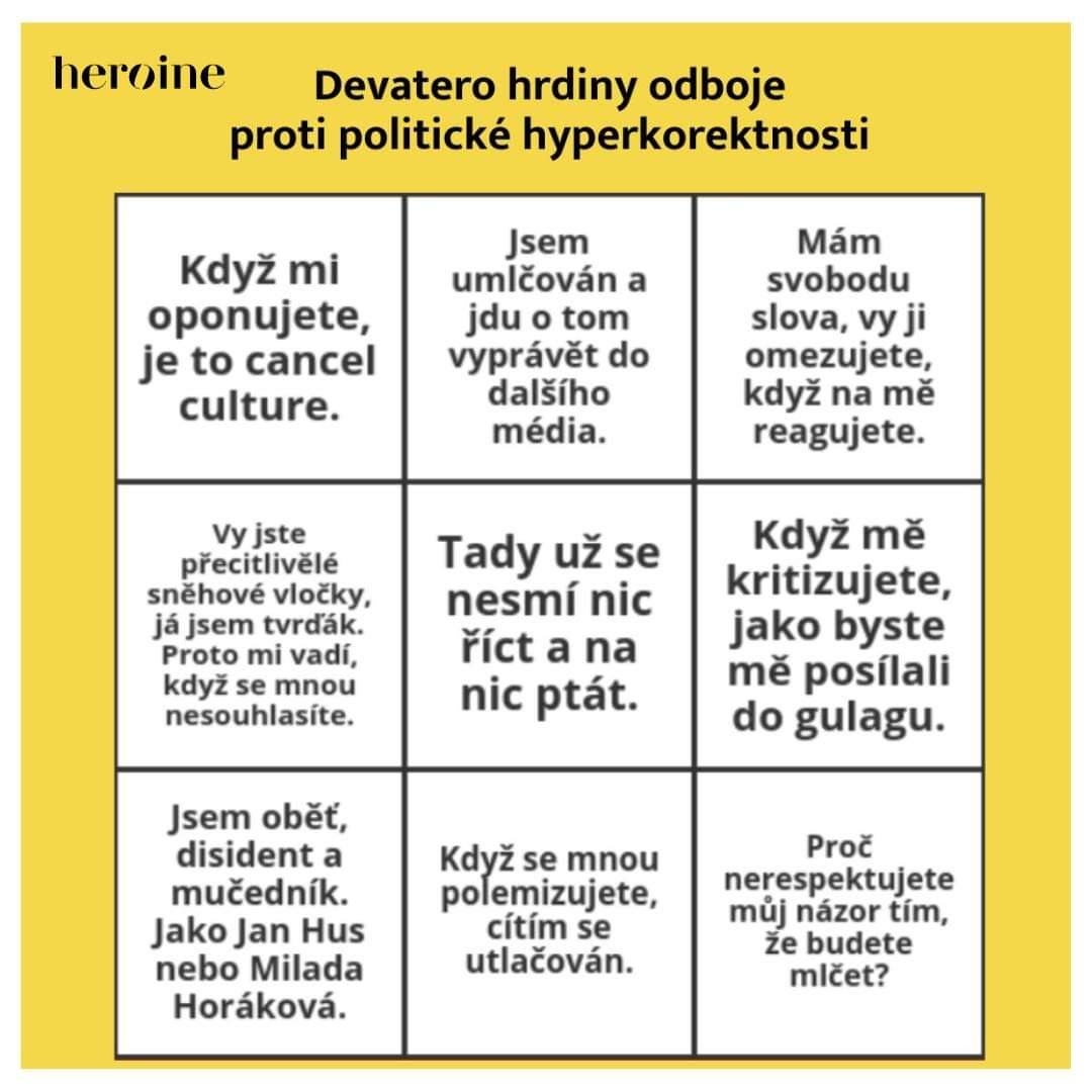 Obrázek desatero proti hyperkoreknosti