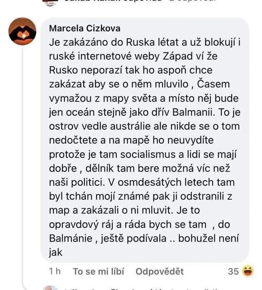 Obrázek dneska rano otevru mapu a rusko nikde