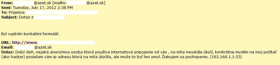 Obrázek dns utok