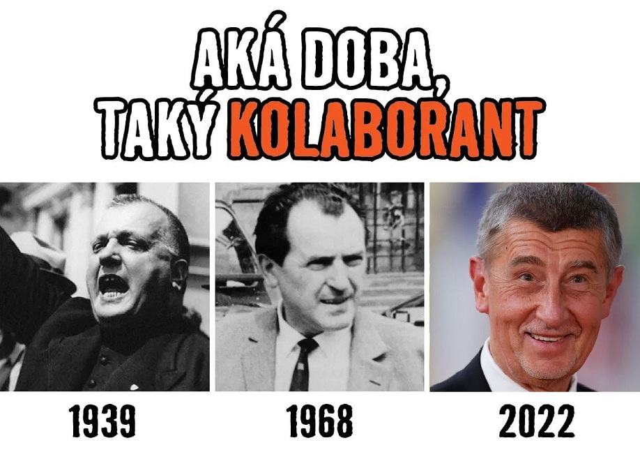 Obrázek doba a kolaborant