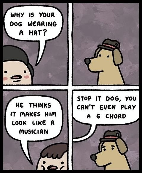 Obrázek dog-wearing  