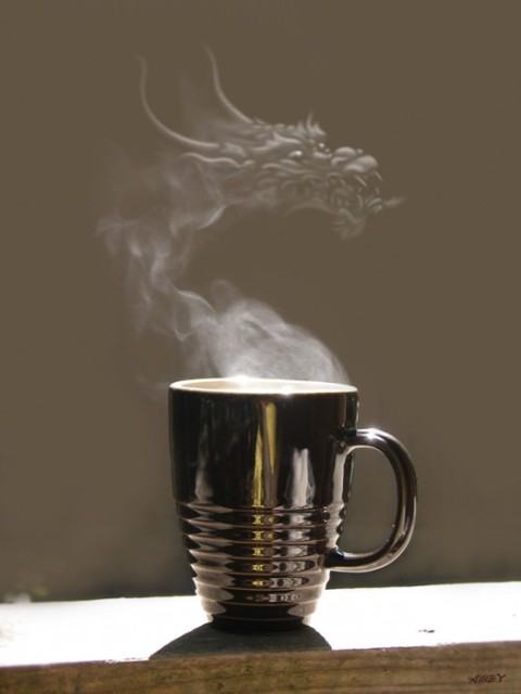 Obrázek draci kafe