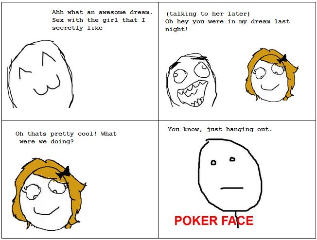 Obrázek dreamin poker face