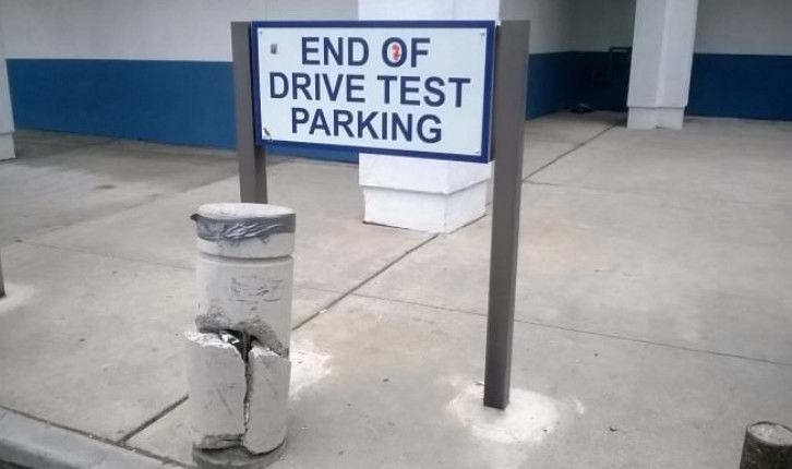Obrázek drive test. 