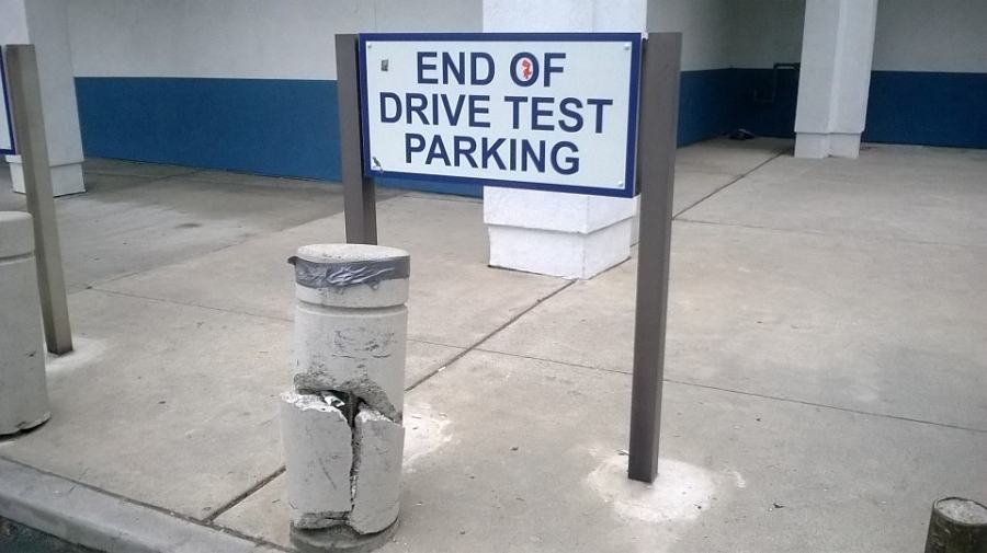 Obrázek drive test parking