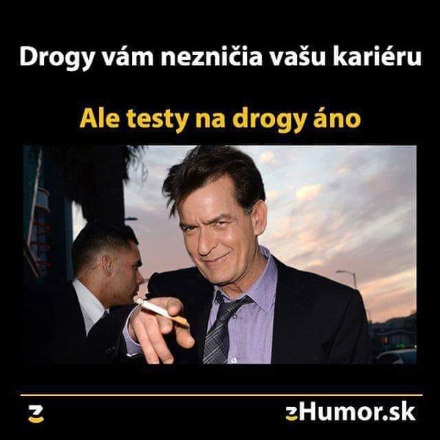 Obrázek drogy vam karieru neznici