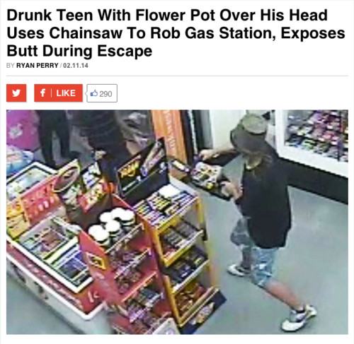 Obrázek drunk teen with flower pot