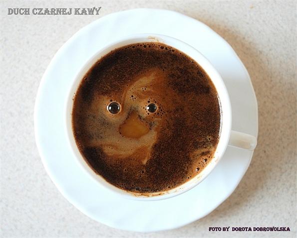 Obrázek duch czarnej kawy