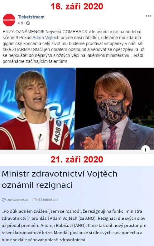 Obrázek duvod rezignace vojtecha