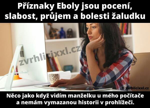 Obrázek ebola v prohlizeci