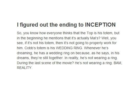 Obrázek ending of inception solved