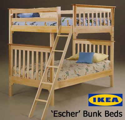 Obrázek escher bed