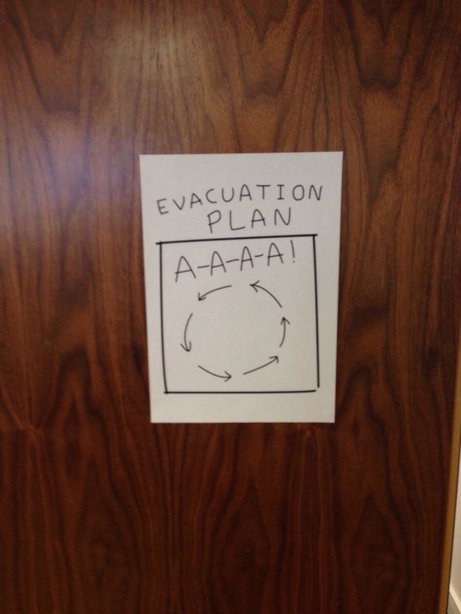 Obrázek evacuation plan