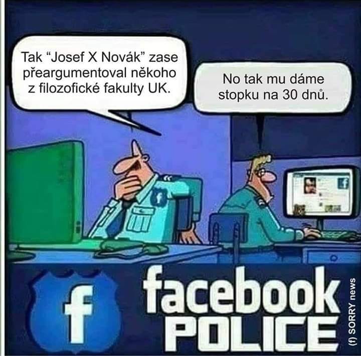Obrázek facebook police