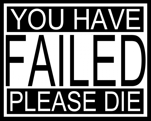 Obrázek failed poster