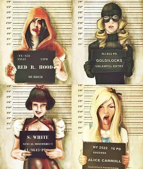 Obrázek fairy tale mugshots   