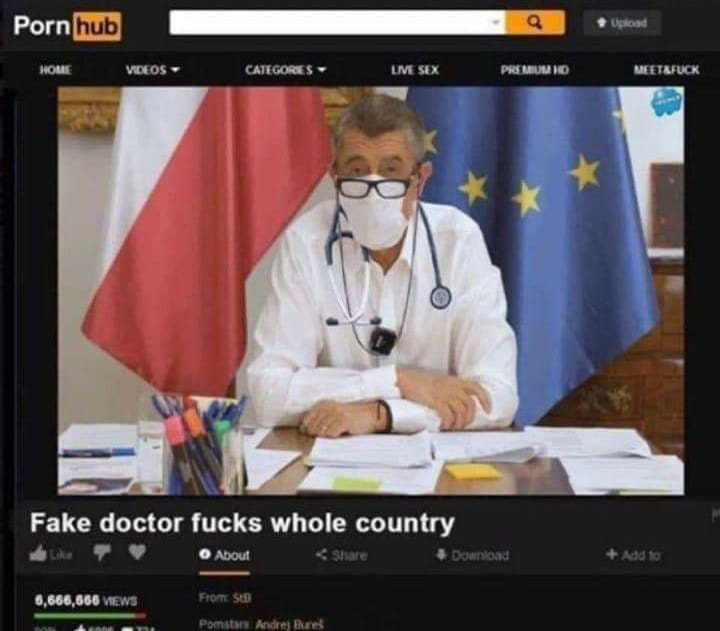 Obrázek fake doctor