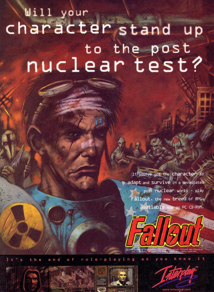 Obrázek fallout promo poster 1995