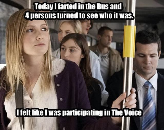 Obrázek farted in the bus