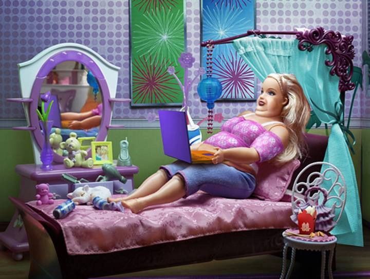 Obrázek fat Barbie