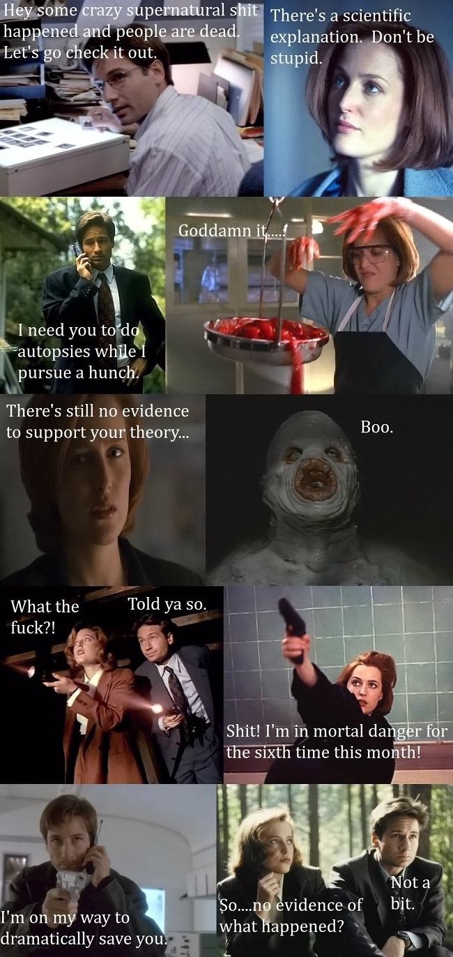 Obrázek favorite X-Files episode formula