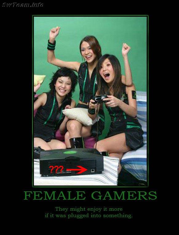 Obrázek female gamers