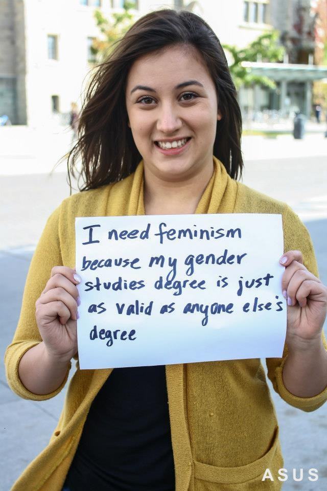 Obrázek feminismus gender studies a chleba s maslem