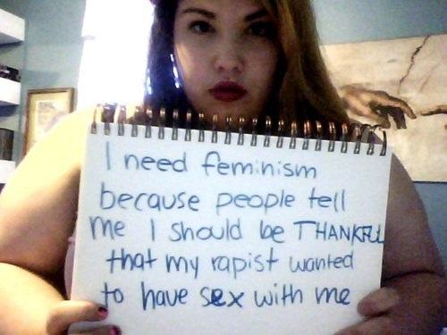Obrázek feminismus je treba