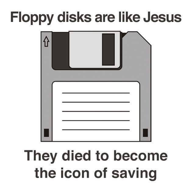 Obrázek floppy jesus