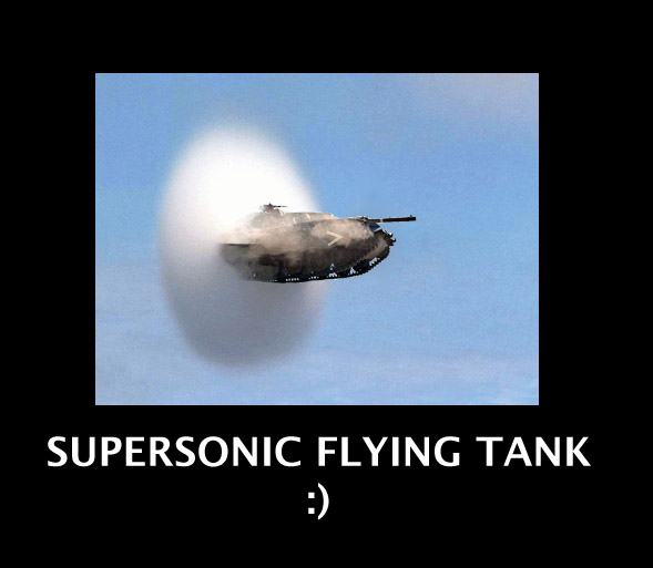 Obrázek flying tank