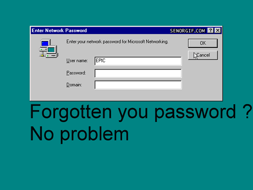 Obrázek forgotten password
