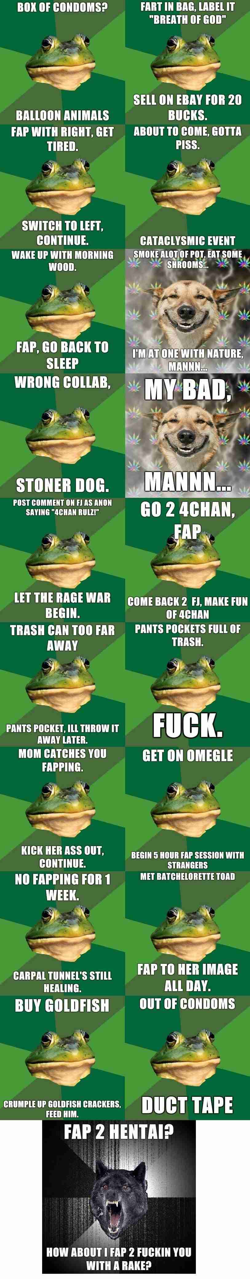 Obrázek foul bachelor frog compilation