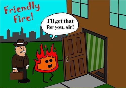Obrázek friendly fire