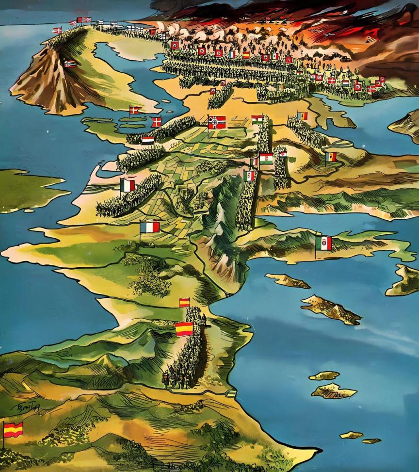 Obrázek fronta&nbsp;1943