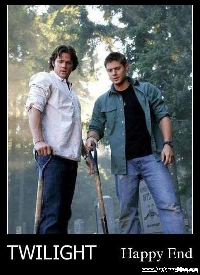 Obrázek funny-twilight-happy-end-supernatural-lol-sam-dean