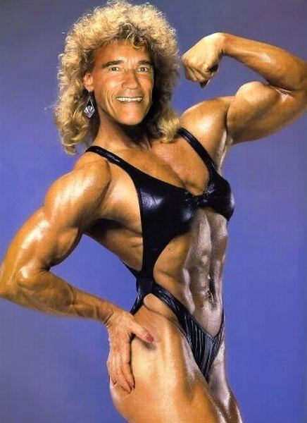 Obrázek funny gender - Schwarzenegger 