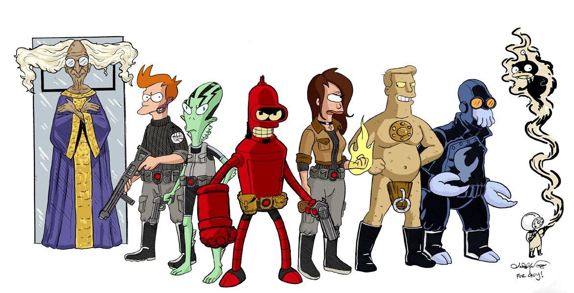 Obrázek futurama hellboy