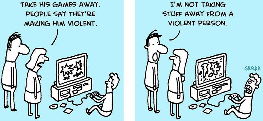 Obrázek games and violence    