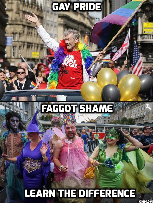 Obrázek gay faggot learn the difference