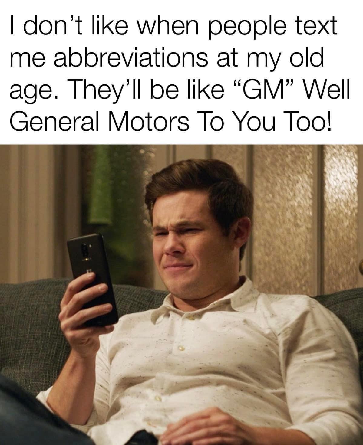 Obrázek gm to you too