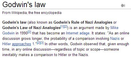 Obrázek godwins law wut