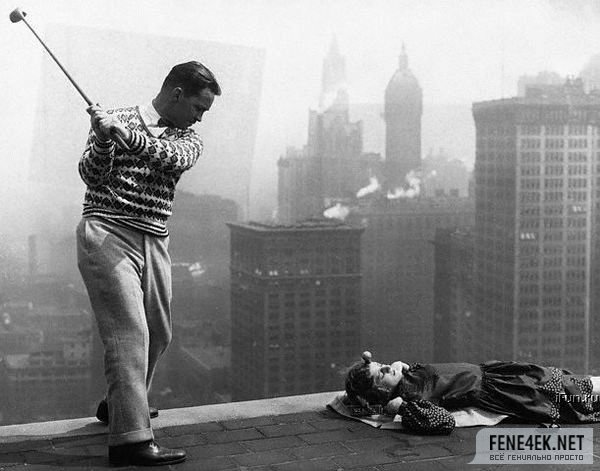 Obrázek golf z historie