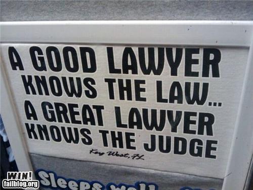 Obrázek good vs great lawyer