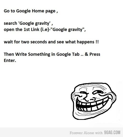 Obrázek google gravity