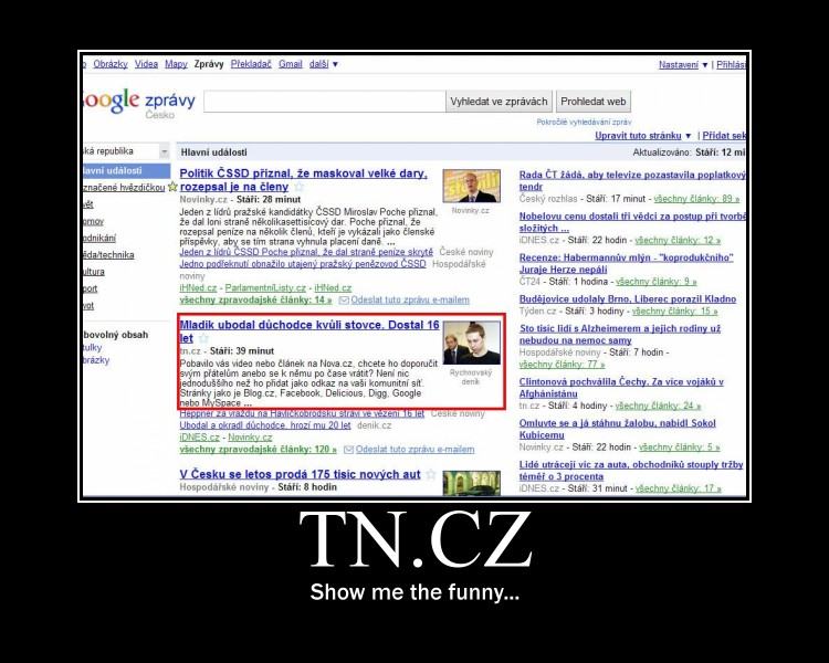 Obrázek google news tv nova