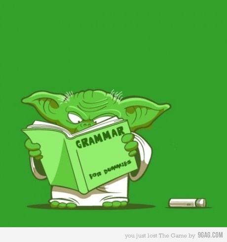 Obrázek grammar yoda