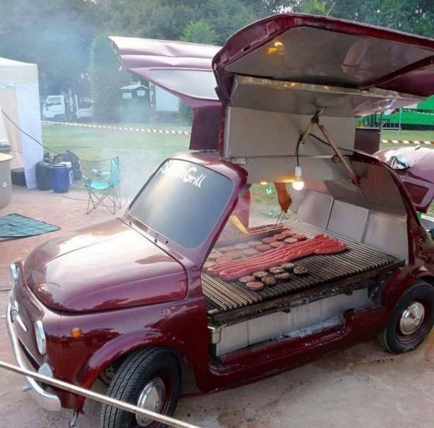 Obrázek grill on wheels