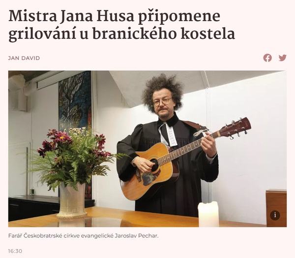 Obrázek grilovani a mistr Hus