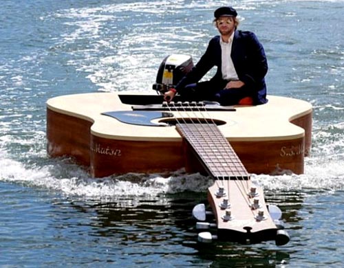 Obrázek guitar boat